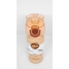 Kilitli Trıtan Matara 600ml Pembe