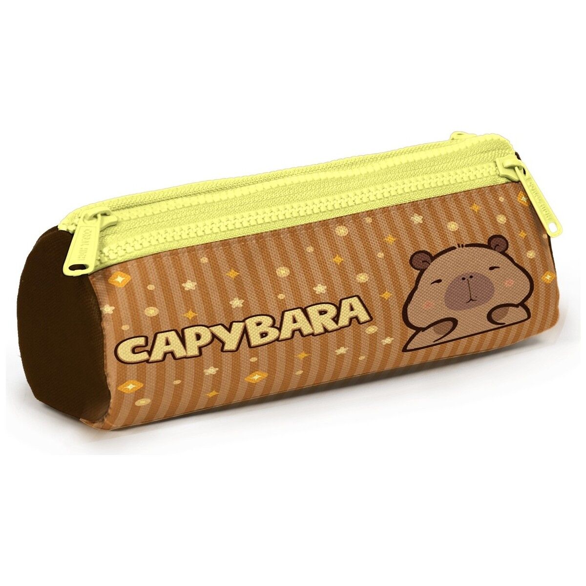 Coral High Kids Kapibara Desenli Üç Bölmeli Kalem Çantası 22099