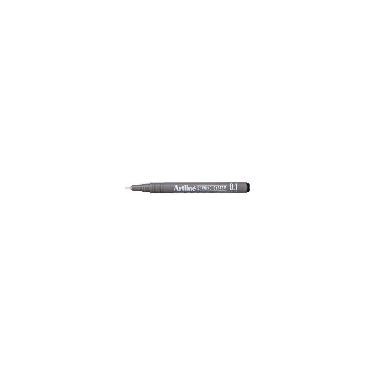 Artlıne 0.1 mm Siyah Çizim Kalemi Drawing System 235 Suya Dayanıklı Siyah Renk 12'li Paket