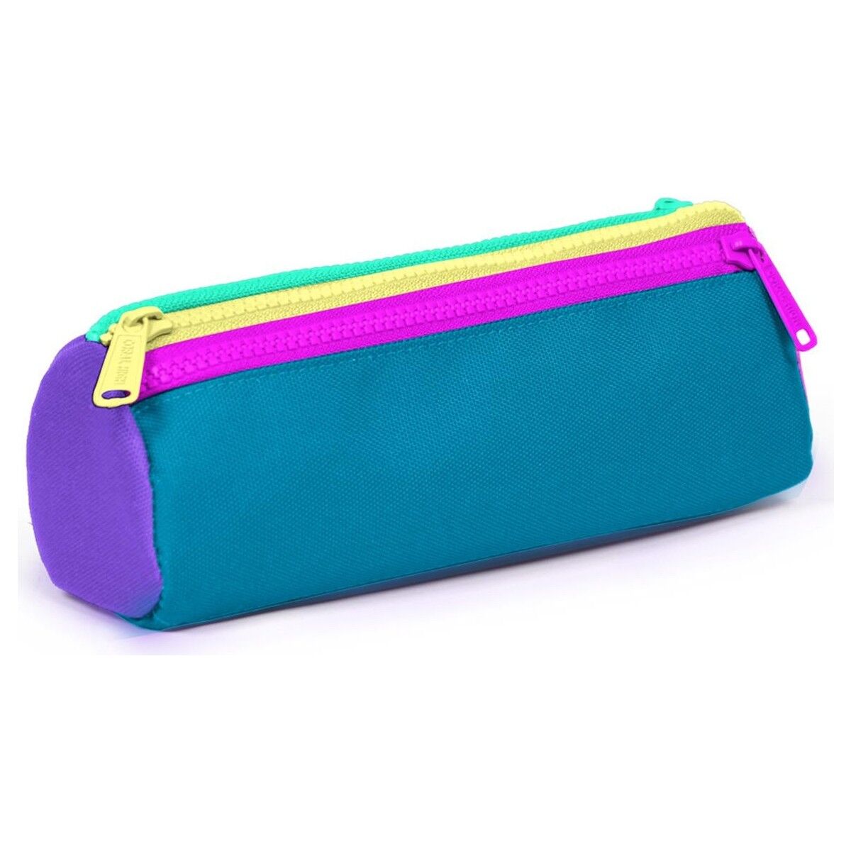 Coral High Kids Pembe Pastel Renkli Üç Bölmeli Kalem Çantası 22059