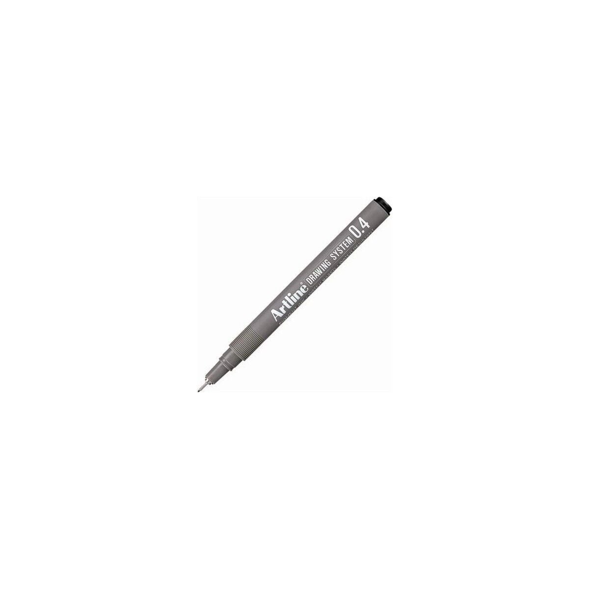Artlıne 0.4 mm Siyah Çizim Kalemi Drawing System 234 Suya Dayanıklı Siyah Renk 12'li Paket