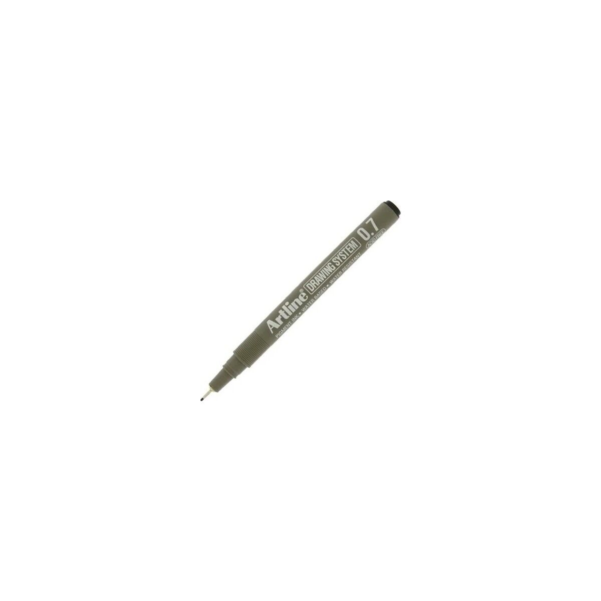 Artlıne 0.7 mm Siyah Çizim Kalemi Drawing System 237 Suya Dayanıklı Siyah Renk 12'li Paket