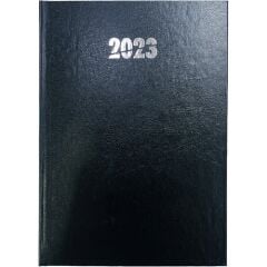 Ajanda 14*20 Suni Deri Siyah