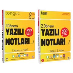 8. Sınıf Yazılı Notları 1. Dönem ve 2. Dönem 1 ve 2. Yazılı