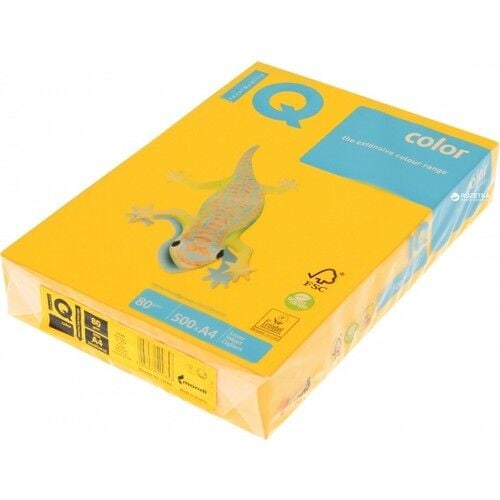 Iq Renk. Kağıt A-4/80/500 Güneş Sarısı-Yoğun
