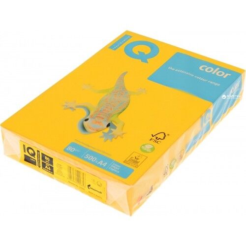 Iq Renk. Kağıt A-4/80/500 Güneş Sarısı-Yoğun