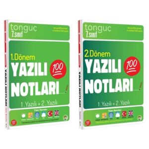 7. Sınıf Yazılı Notları 1. Dönem ve 2. Dönem 1 ve 2. Yazılı