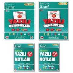 Tonguç 5. Sınıf 1VE 2. Dönem 1 ve 2. Yazılı Denemeleri +1VE 2. Dönem 1 ve 2. Yazılı Notları