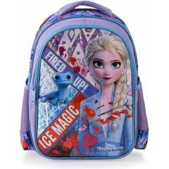 010 Şahin - Otto-48007 48007 Frozen İlkokul Çantası Loft Ice Magıc W2