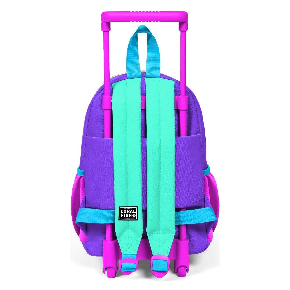 Coral High Minik Yuva Çekçekli Sırt Çantası Mor Renk Detaylı Iki Bölmeli 24034
