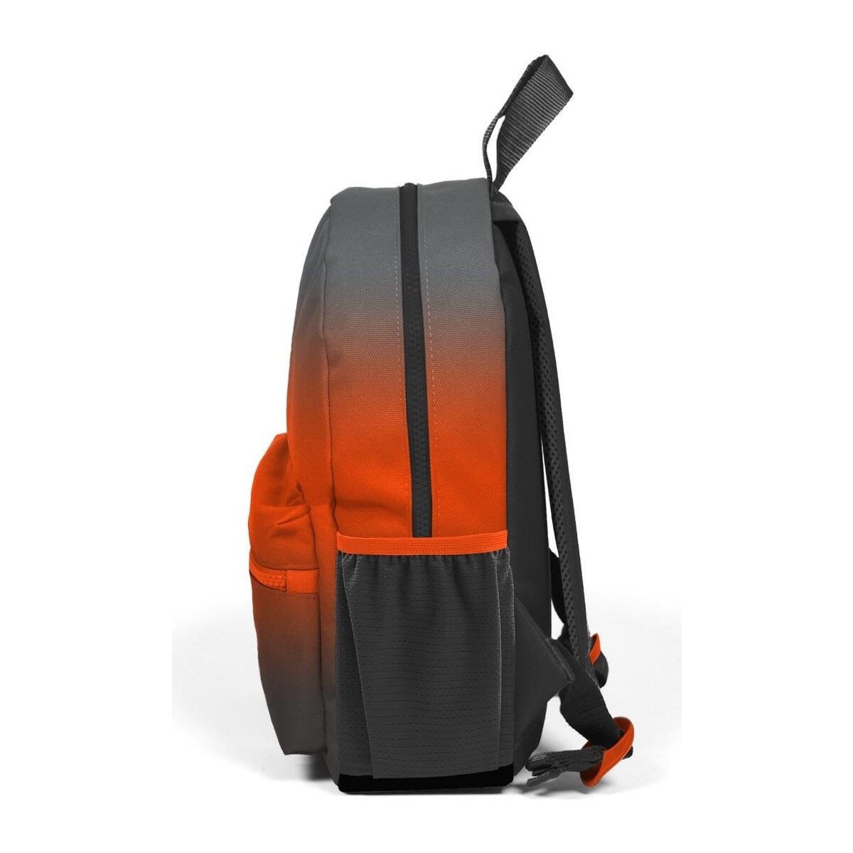 Coral High Minik Yuva Sırt Çantası Gri Turuncu Renk Geçişli Iki Bölmeli 23548