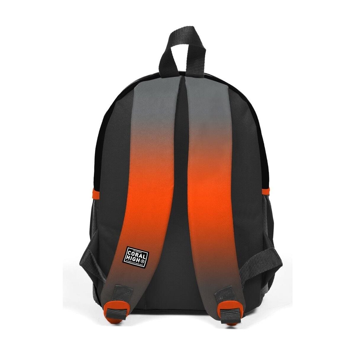 Coral High Minik Yuva Sırt Çantası Gri Turuncu Renk Geçişli Iki Bölmeli 23548