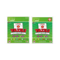 7. Sınıf Yazılı Denemeleri 1. Dönem - 2. Dönem 1 ve 2. Yazılı 2 Kitap