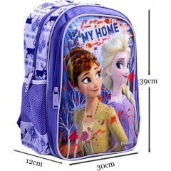 010 Şahin - Otto-48021 48021 Frozen İlkokul Çantası Hawk My Home