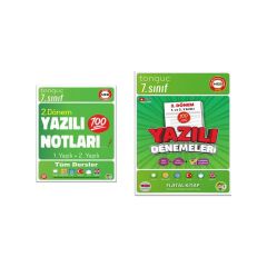 7. Sınıf Yazılı Notları 2. Dönem 1 ve 2. Yazılı ve 7. Sınıf Yazılı Denemeleri 2. Dönem 1 ve 2. Yazılı