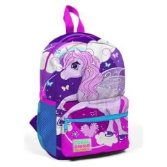 Coral High Unicorn Iki Bölmeli Mor Anaokul Çantası 23508