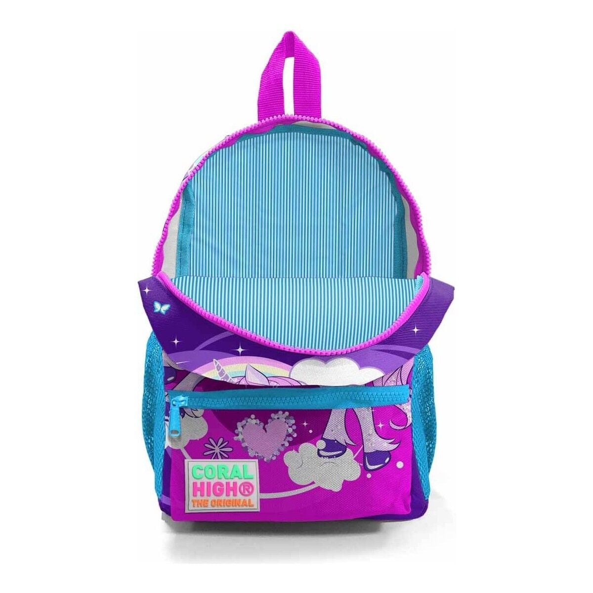 Coral High Unicorn Iki Bölmeli Mor Anaokul Çantası 23508