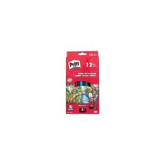 Pritt 12 Li Kuru Boya Kalemi Jumbo