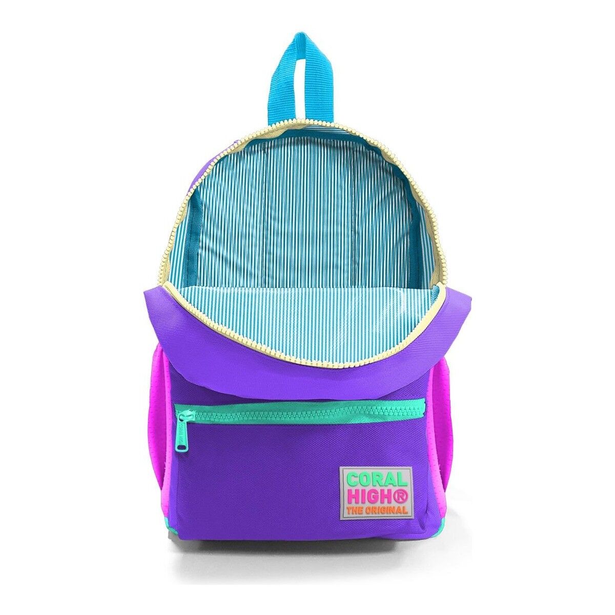 Coral High Minik Yuva Sırt Çantası Mor Renk Detaylı Iki Bölmeli 23534