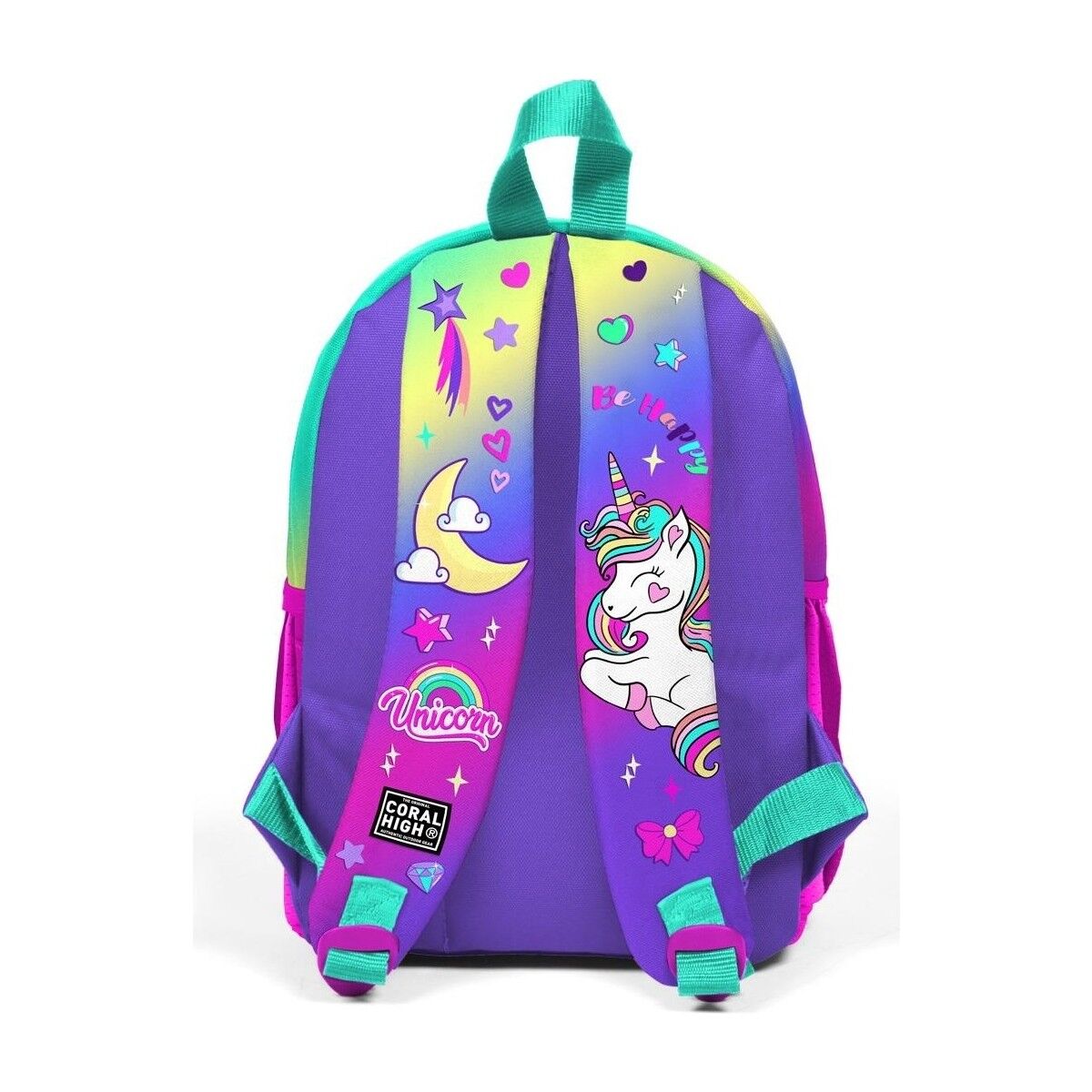 Coral High Kids Lavanta Unicorn Iki Bölmeli Anaokul Sırt Çantası 23529