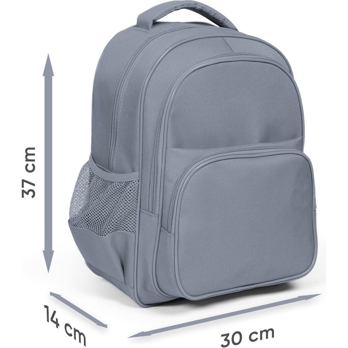 Coral High Kids Nefti Gamer Desenli Üç Bölmeli Okul Sırt Çantası 14423