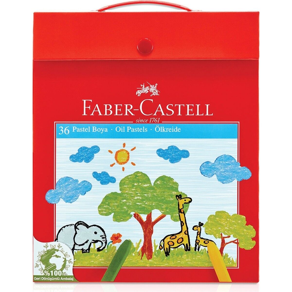 F.C. 36 Renk Pastel Boya