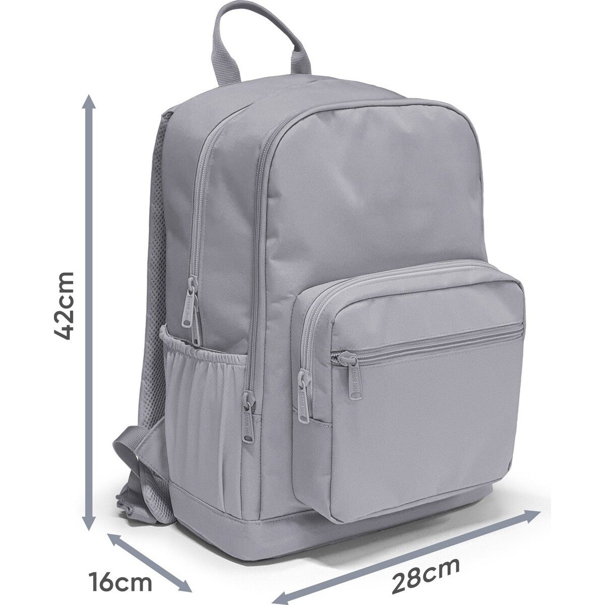 Coral High Renkli Çizgili Dört Bölmeli Okul Sırt Çantası 23680