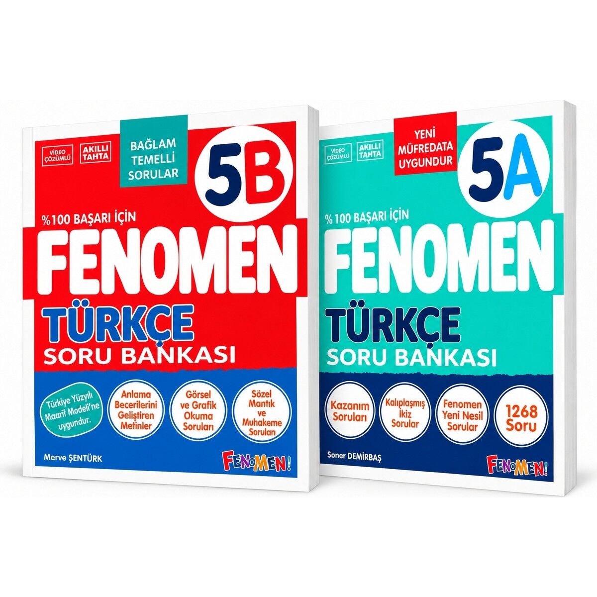 5 Türkçe (A) Soru Bankası 2026 + 5.sınıf Türkçe (B) Soru Bankası 2026