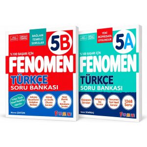 5 Türkçe (A) Soru Bankası 2026 + 5.sınıf Türkçe (B) Soru Bankası 2026