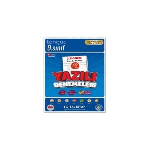 9. Sınıf Yazılı Denemeleri
2. Dönem 1 Ve 2. Yazılı
indirim