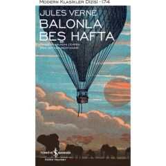 Balonla Beş Hafta – Ciltli - Jules Verne