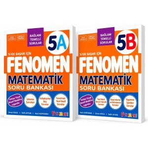 Yayıncılık 5.sınıf Matematik- A Soru Bankası + Fenomen Okul Yayınları 5. Sınıf Matematik B Fenomen Soru Bankası
