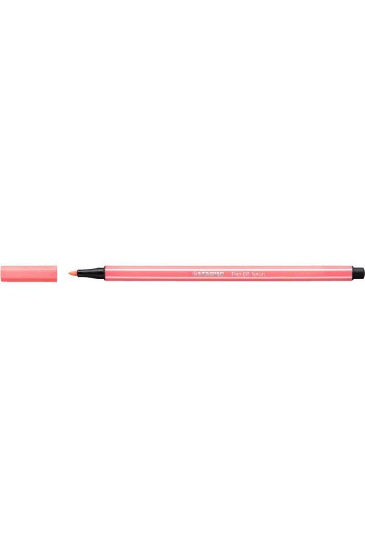 Stabilo Pen 68 Floresan Kırmızı 68/040