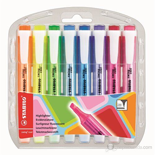 UMUR STABILO SWİNG COOL 8'Lİ PAKET