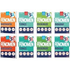 2025 5. Sınıf Matematik - Türkçe - Fen Bilimleri - Paragraf A - B Serisi Soru Bankası 8 Kitap