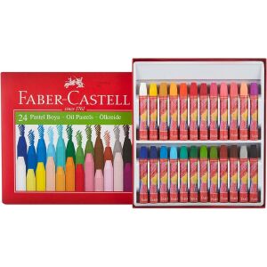 Faber Castell 24 Renk Yağlı Pastel Boya 125324