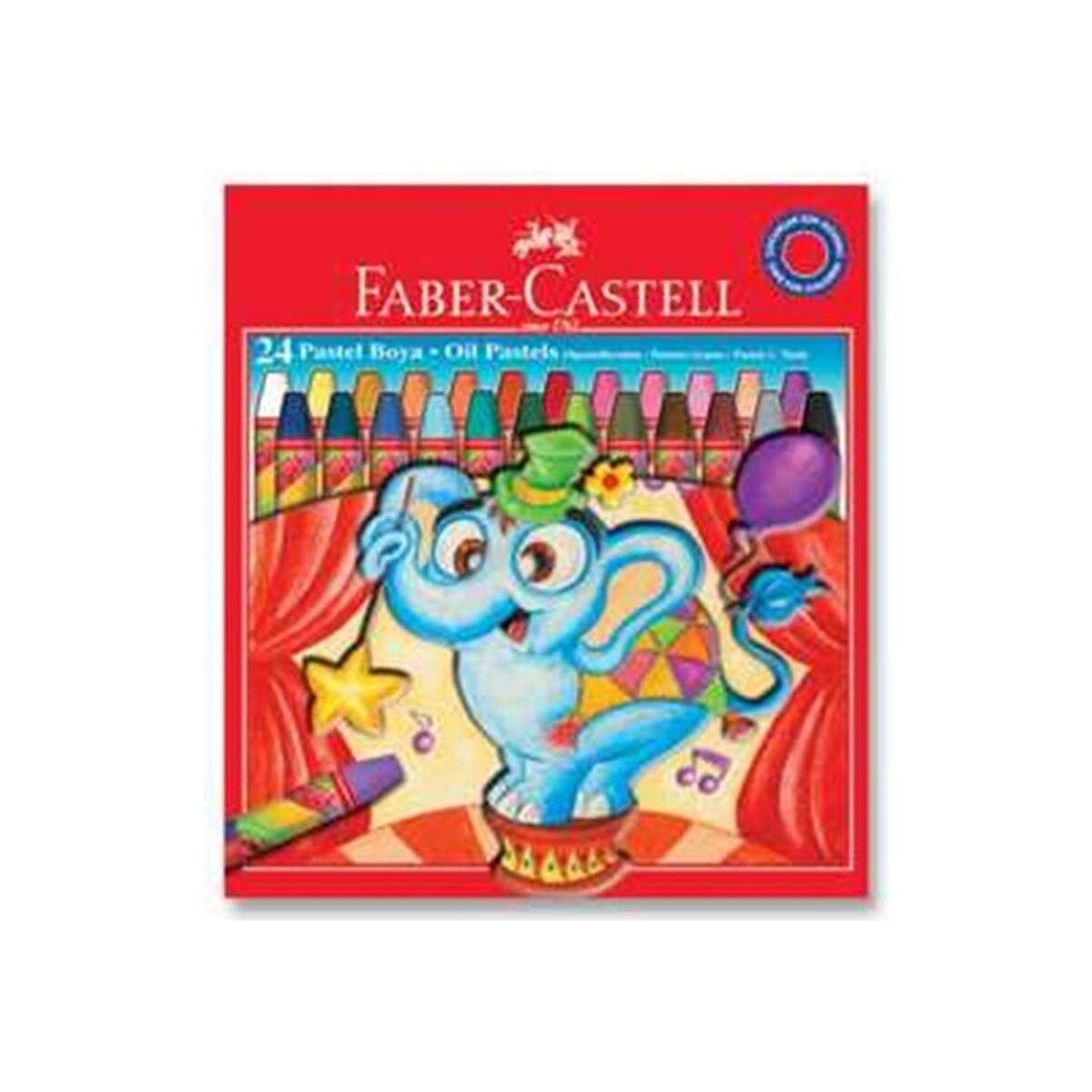 Faber Castell 24 Renk Yağlı Pastel Boya 125324