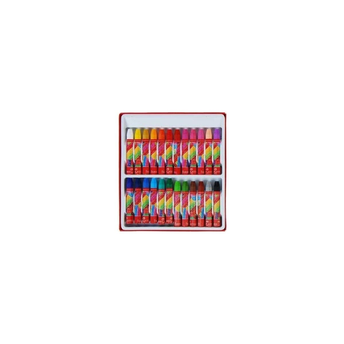 Faber Castell 24 Renk Yağlı Pastel Boya 125324