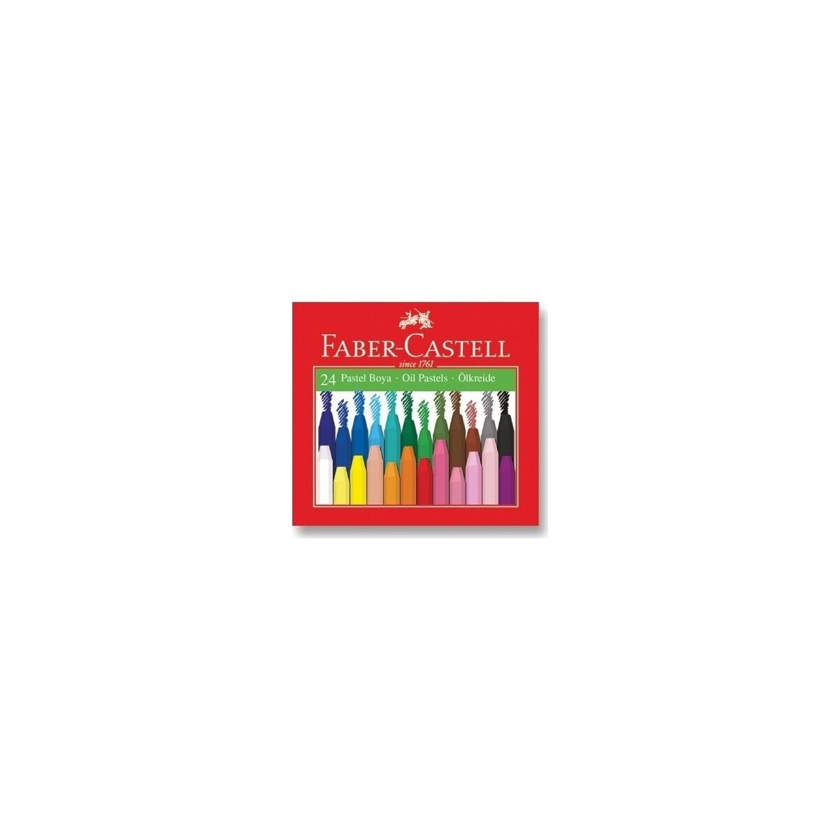 Faber Castell 24 Renk Yağlı Pastel Boya 125324