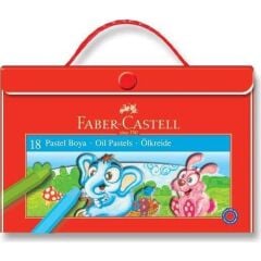 Faber Castell 18 Li Pastel Boya Çantalı 125119