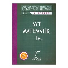 AYT Matematik 1.Kitap Konu Anlatımlı ve Soru Bankası Karekök Yayınları