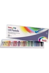 Pentel Yağlı Pastel 25 Renk