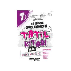 Ankara 7.Sınıf 14 Günde Güçlendiren Tatil Kitabı