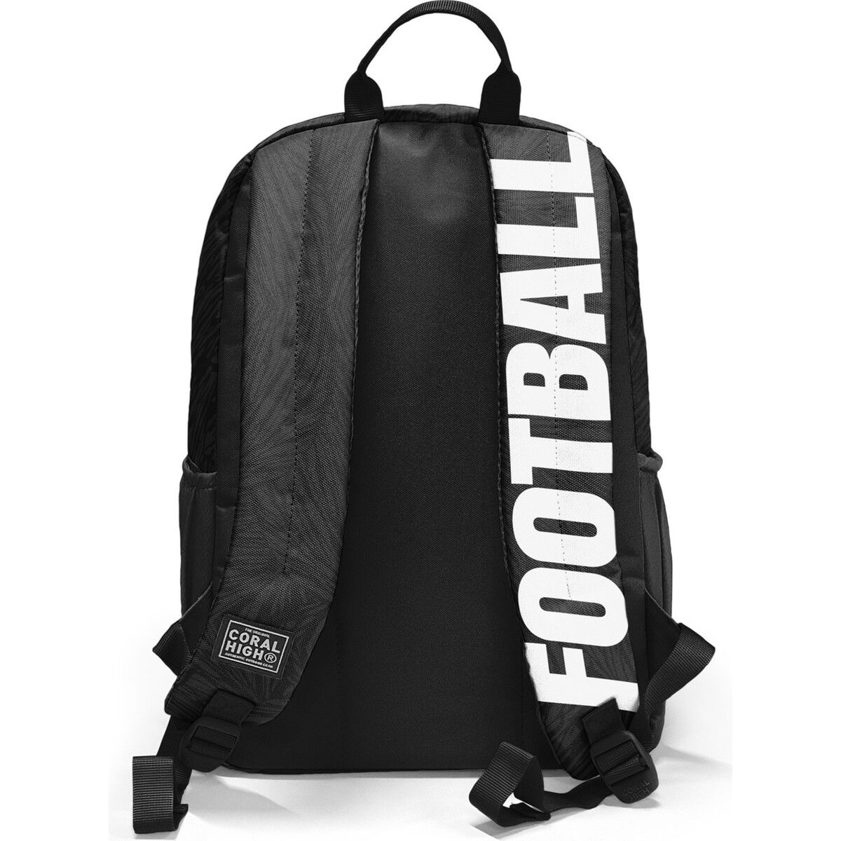 Coral High Siyah Futbol Desenli Okul Sırt Çantası 23698