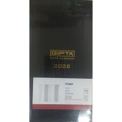 Gıpta 2026 Ticari Kasa Ajandası 17X33 118-TCK
