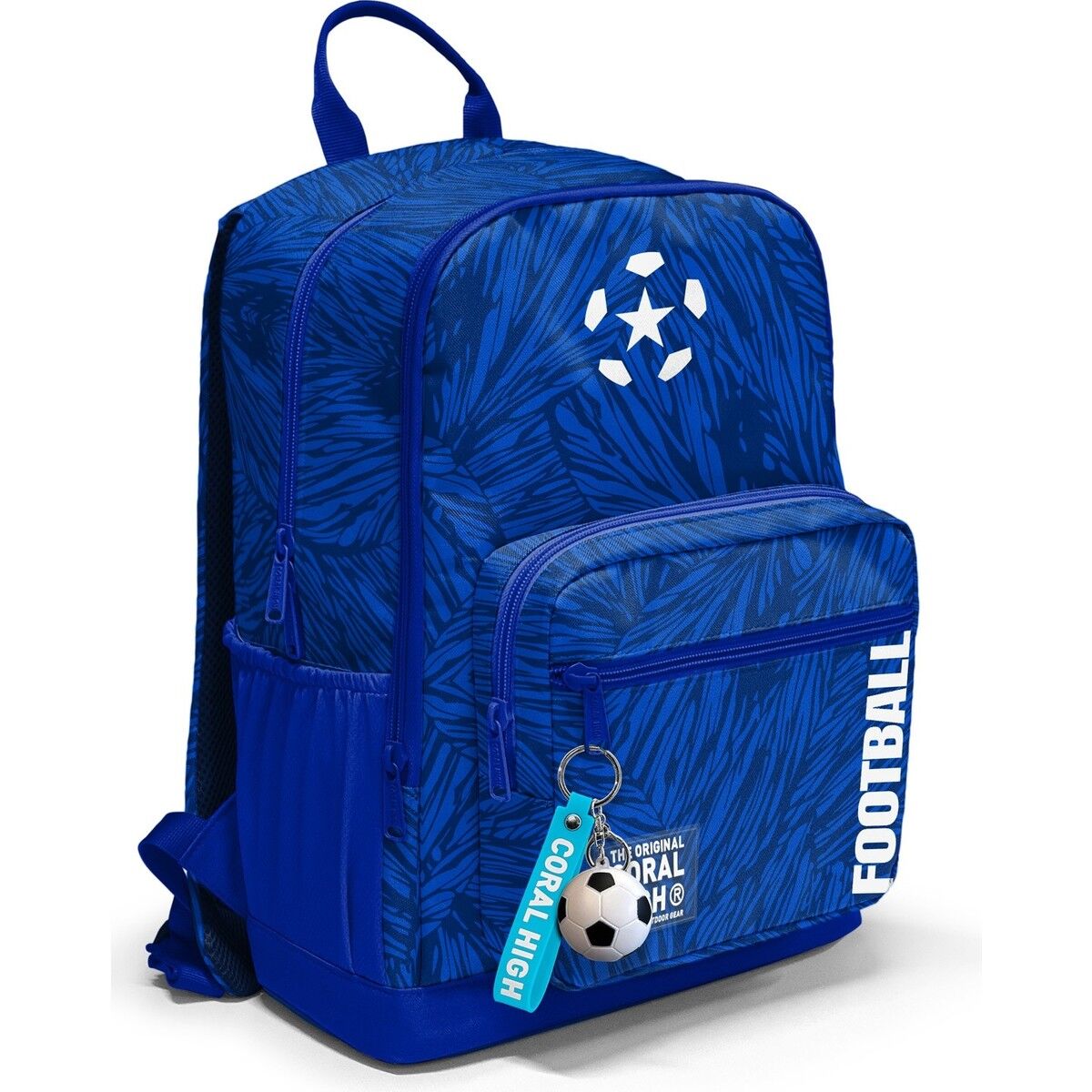 Coral High Futbol Desenli Lacivert Okul Sırt Çantası 23697