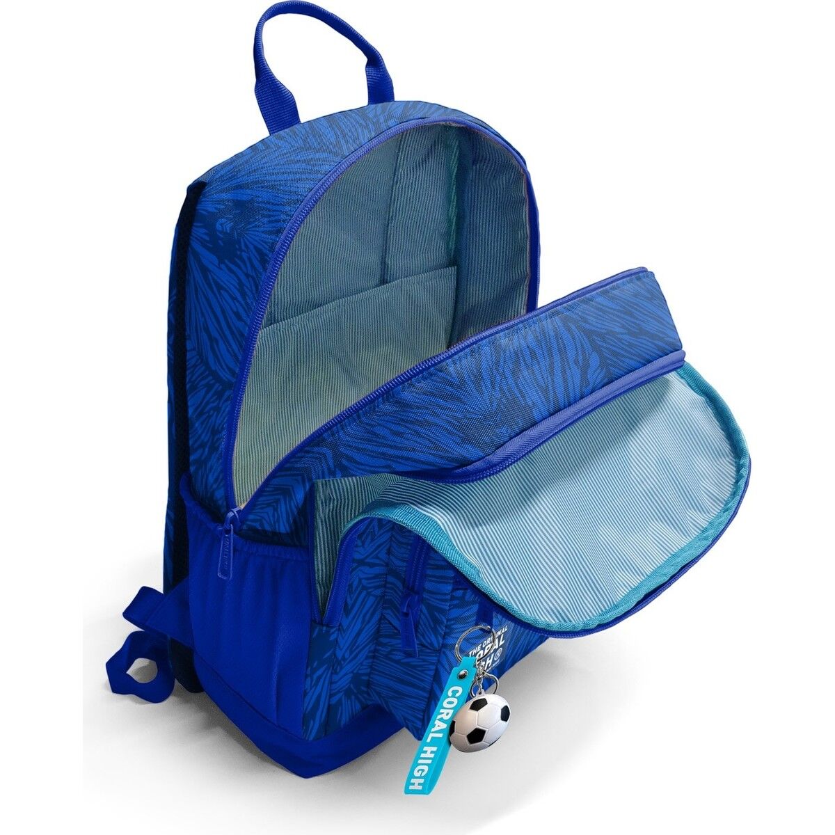 Coral High Futbol Desenli Lacivert Okul Sırt Çantası 23697
