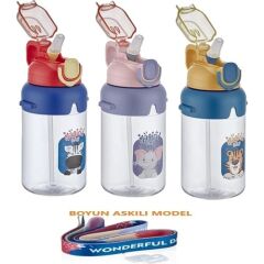 Vagon Matara Suluk Policarbon 650 ml VGN2266 Kırmızı Lacivert