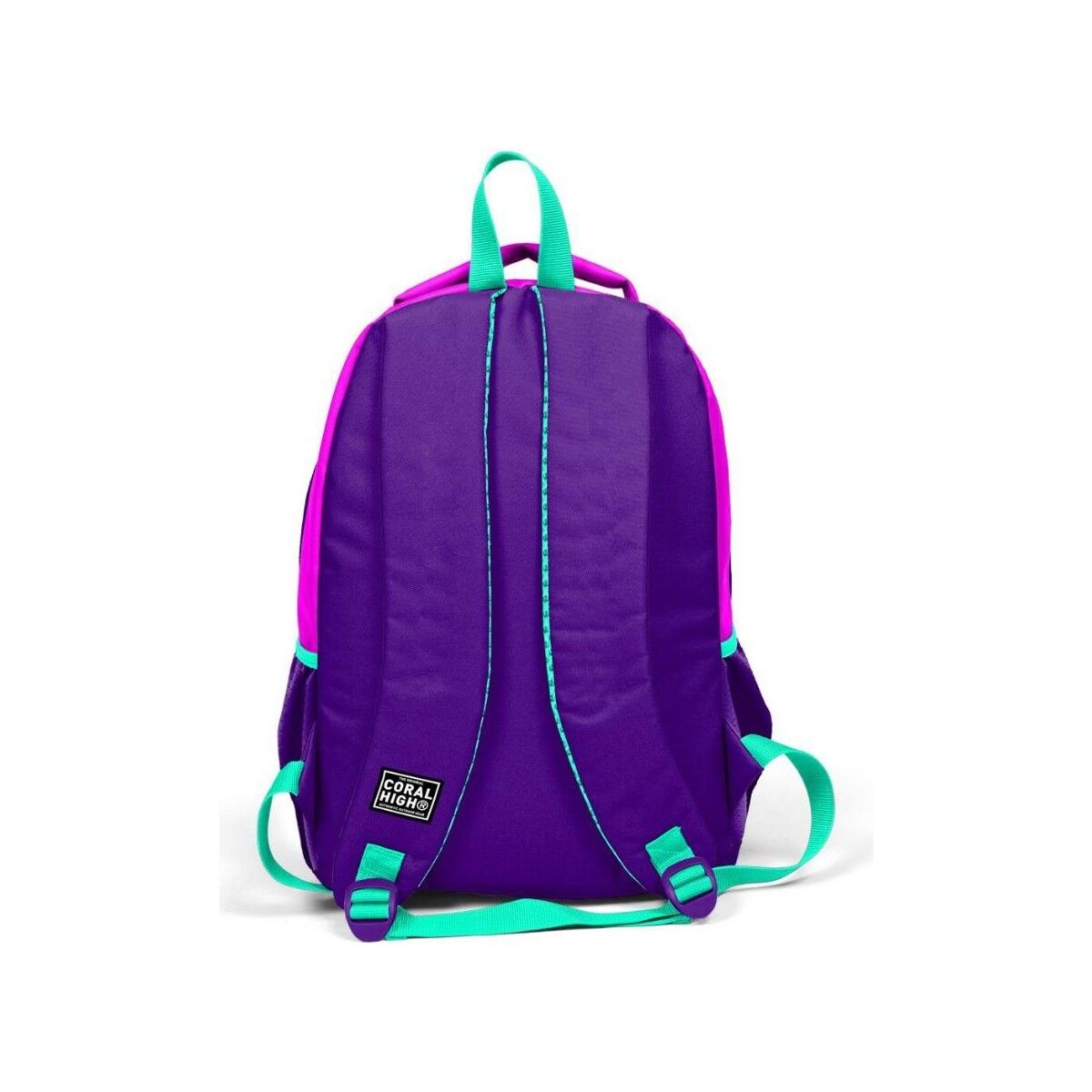 Coral High Kids Mor Pembe Üç Bölmeli Okul Sırt Çantası 14401