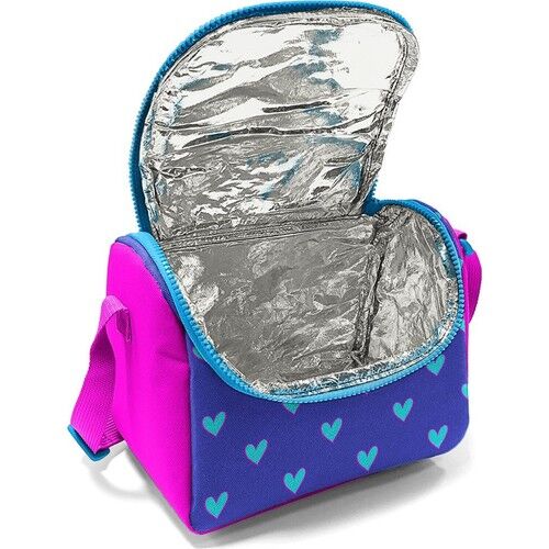 Coral High Kids Lavanta Pembe Kalp Desenli Thermo Beslenme Çantası 11706